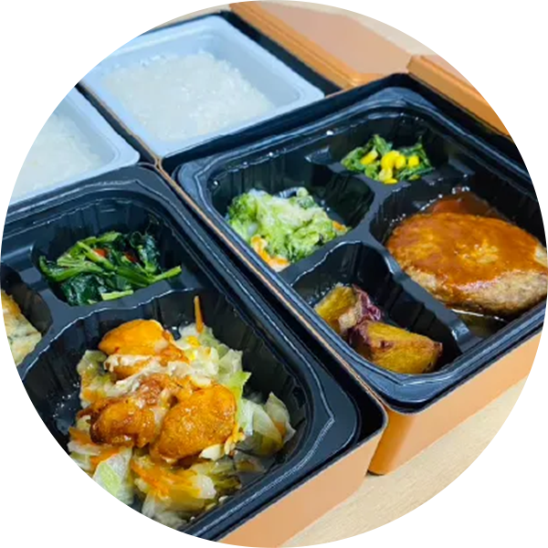 とっても美味しい昼食のお弁当