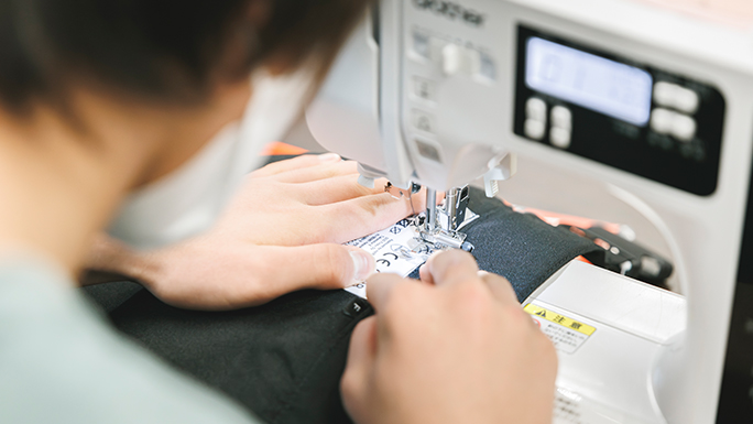ミシン・刺繍作業